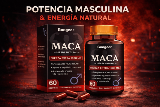 Maca 1900 mg – Vitalidad Masculina